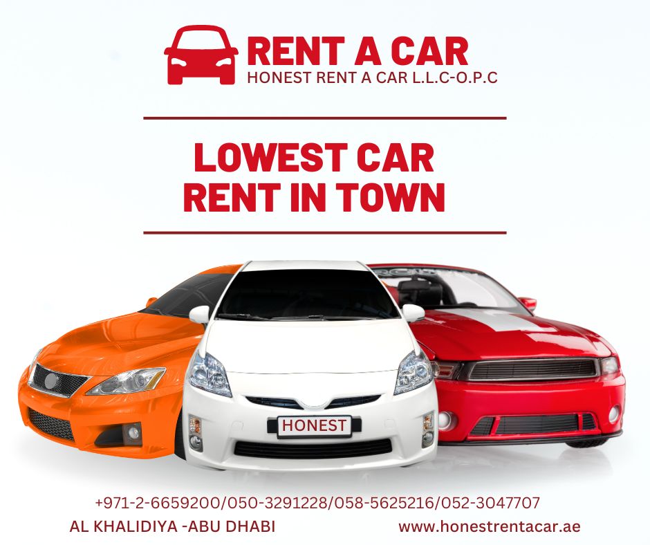 Budget car for rent.